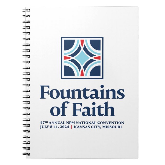 Convention 2024 Spiral notebook (Front)