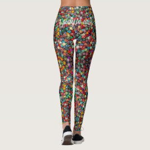 Convention Gaming Dice Comfortable "play to win" Leggings