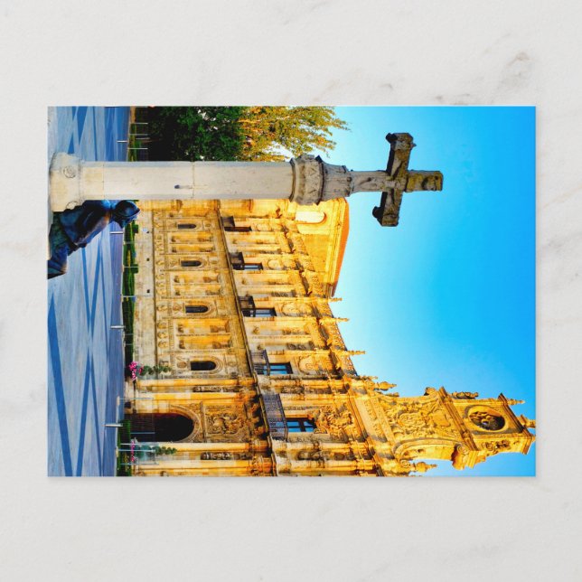 Convento de San Marcos Holiday Postcard (Front)