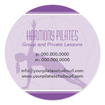 Convergent Lines Purple Pilates