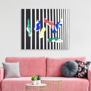 Conversation Francis Picabia Canvas Print