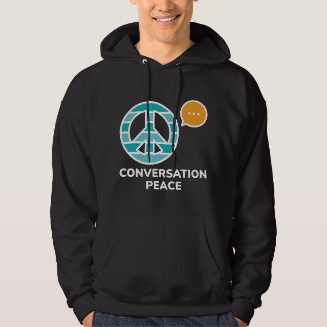 Conversation Peace Hoodie (Front)