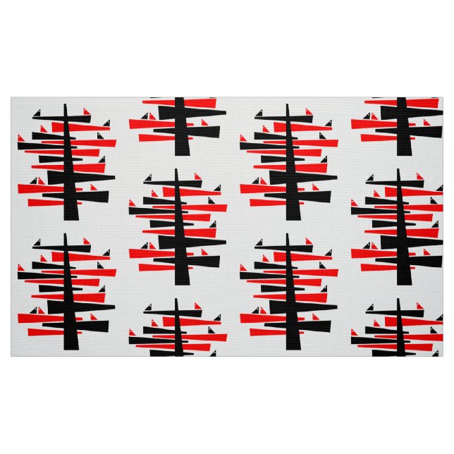 Conversation Tree Fabric (Fat Quarter)