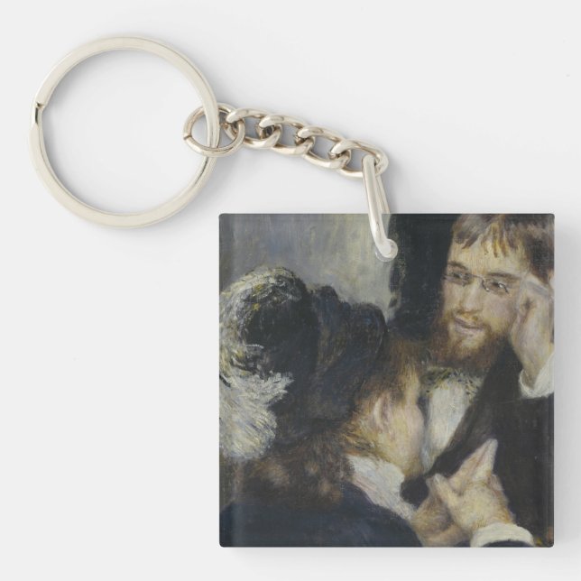 Conversation with the Gardener Key Ring (Front)