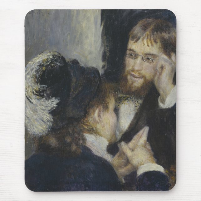 Conversation with the Gardener Mouse Mat (Front)