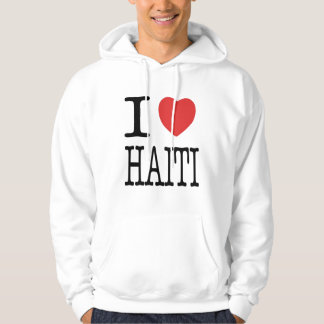 Conversations with the Living: I <3 Haiti Hoodie