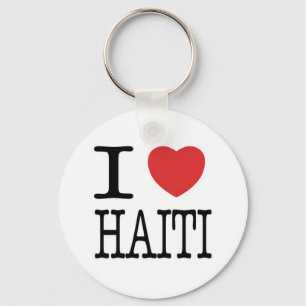 Conversations with the Living: I <3 Haiti Key Ring