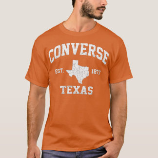 Converse Texas TX vintage State Athletic style  T-Shirt