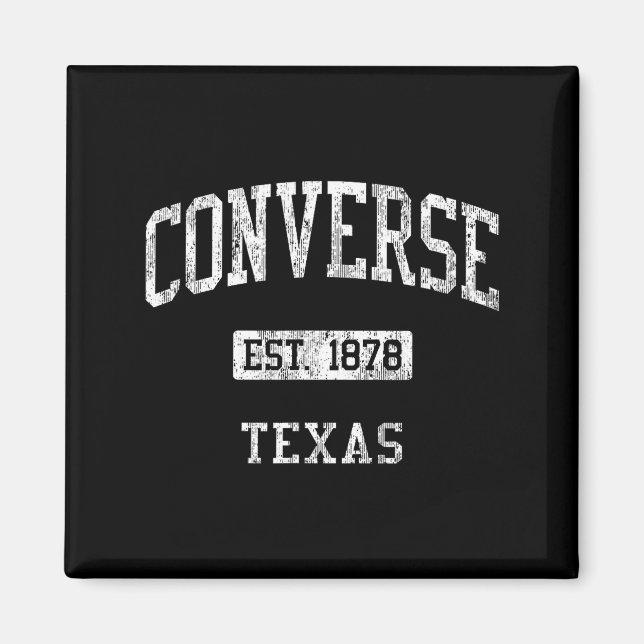 Converse Tx J04 Vintage Athletic Srts Design  Magnet (Front)