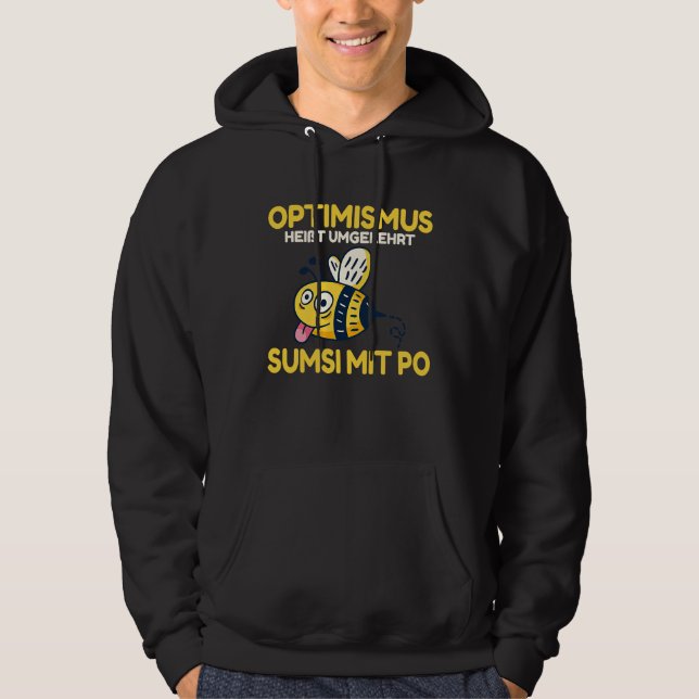 Conversely, backprint optimism means Sumsi with Po Hoodie (Front)