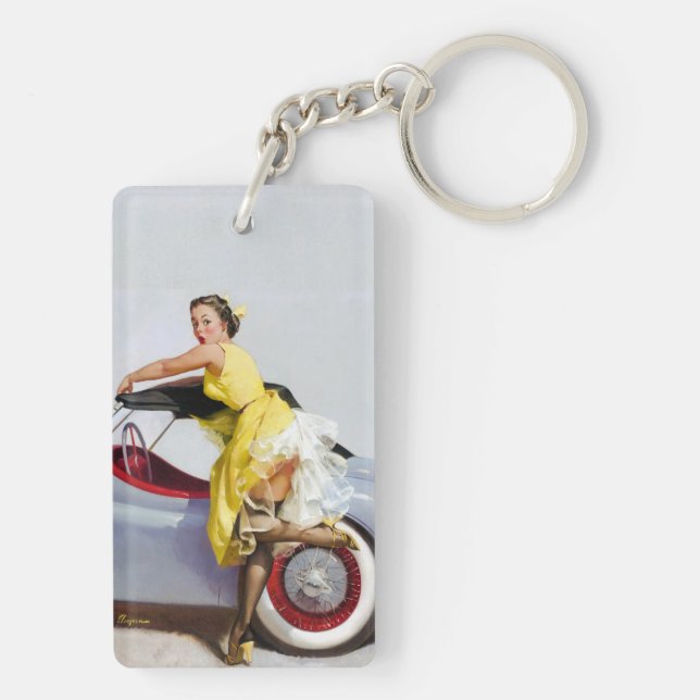 Convertible Pin Up Key Ring (Back)