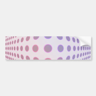 Convex Dots Bumper Sticker