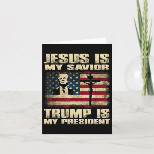 Convicted Felon Jesus Is My Saviour Trump Is My Pr Card