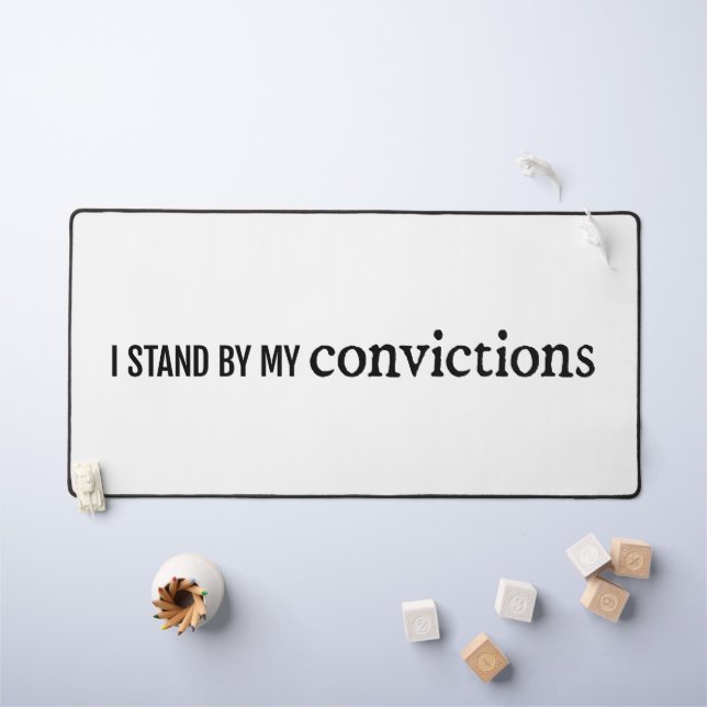 Convictions Desk Mat (Kids Table)