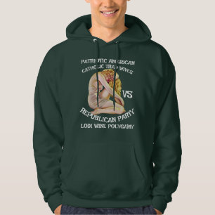 CONVICTS EVANGELICAL CHRISTIANS DHS CBP JESUS WEPT HOODIE
