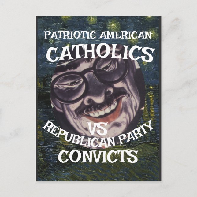 CONVICTS EVANGELICAL CHRISTIANS DHS CBP JESUS WEPT POSTCARD (Front)