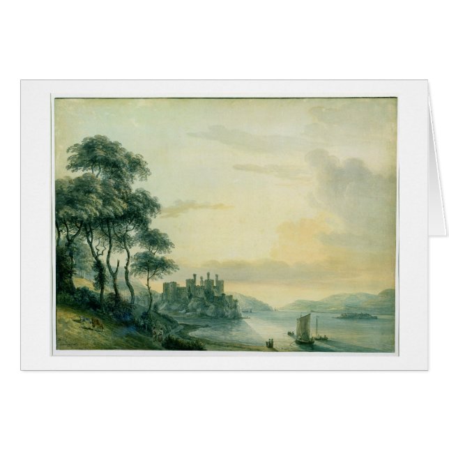 Conway Castle, 1789 (w/c on paper) (Front Horizontal)