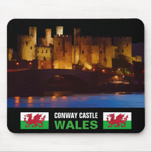 CONWAY CASTLE, WALES MOUSE MAT