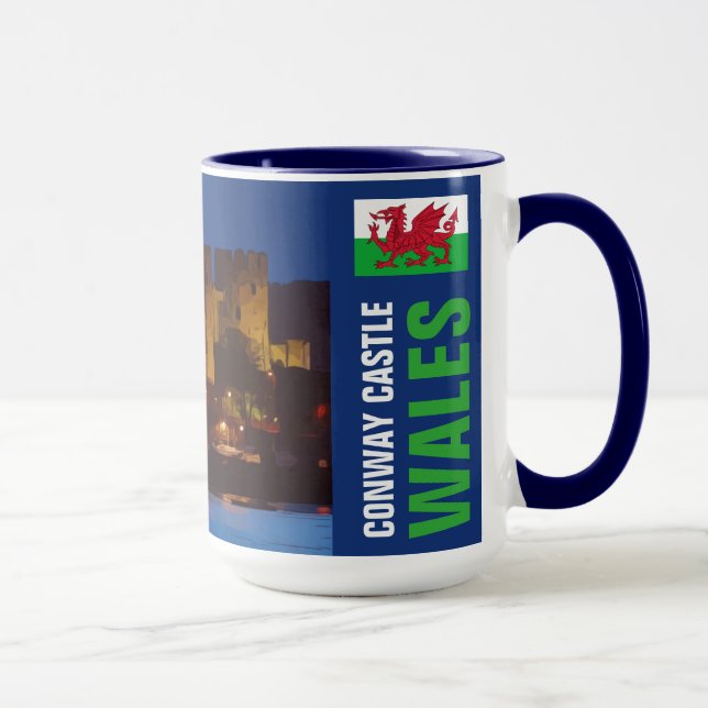 CONWAY CASTLE, WALES MUG (Right)