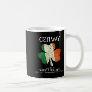 Conway Last Name Family Ireland Irish House Of She Coffee Mug