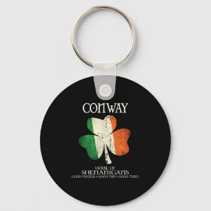 Conway Last Name Family Ireland Irish House Of She Key Ring