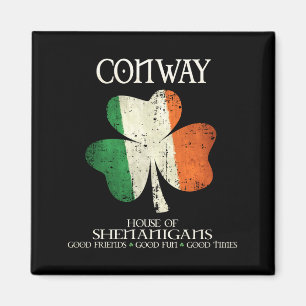 Conway Last Name Family Ireland Irish House Of She Magnet