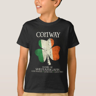 Conway Last Name Family Ireland Irish House Of She T-Shirt