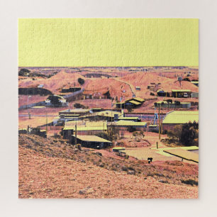 Coober Pedy mining town Australia travel Jigsaw Puzzle