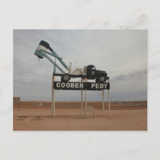 coober pedy postcard