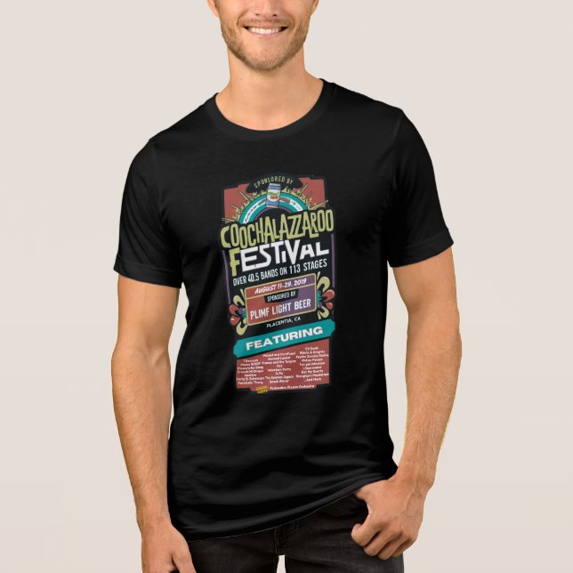 Coochalazzaroo Festival Souvenir Shirt (Fictional) (Front)