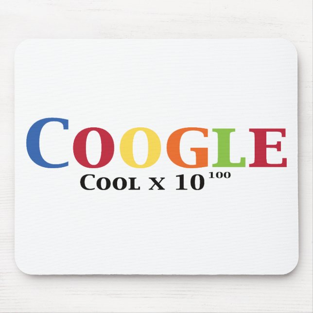 Coogle   Cool x 10^100 Gifts Mouse Mat (Front)