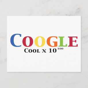 Coogle Cool x 10^100 Gifts Postcard