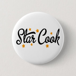 cook 6 cm round badge