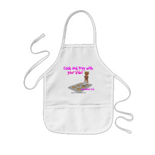 Cook and Pray with your kids Customise it Apron
