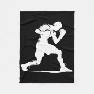 Cook Boxer Guy  Fleece Blanket