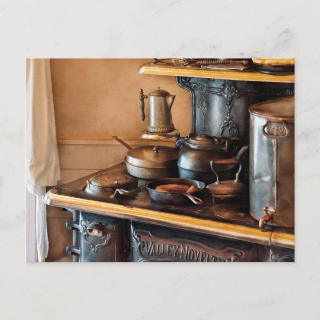 Cook - Breakfast at my Great Grandmothers Postcard (Front)