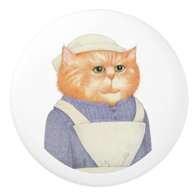 COOK CAT Ceramic Knob (Front)