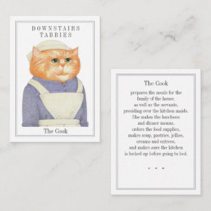 COOK CAT Trading Card