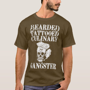 Cook Chef Tattooed Cooking Lover  T-Shirt
