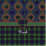 Cook clan Plaid Scottish kilt tartan Photo Sculpture Magnet<br><div class="desc">The real Scottish tartan. The Cook family has the right to use the Stewart Hunting tartan.</div>