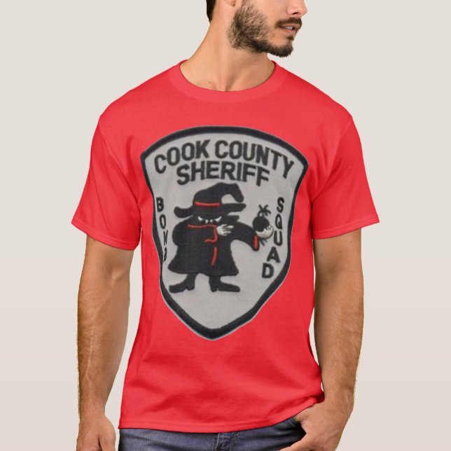 Cook County Sheriff Bomb Squad T-Shirt (Front)