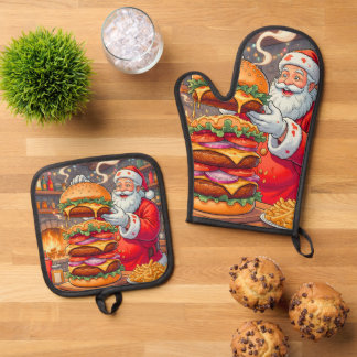 🔥 Cook, Create & Conquer the Kitchen in Style! 🔥 Oven Mitt & Pot Holder Set