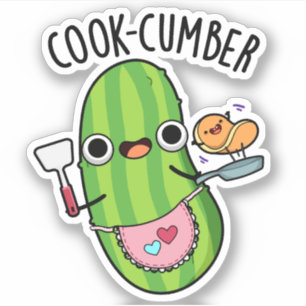 Cook-cumber Funny Cucumber Pun