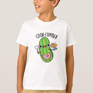 Cook-cumber Funny Cucumber Pun  T-Shirt