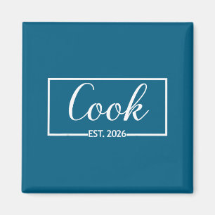 Cook Est Chef Cooking Culinary Magnet