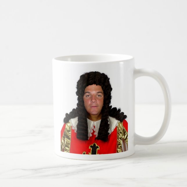Cook in a Wig "34 Cent" Coffee Mug (Right)