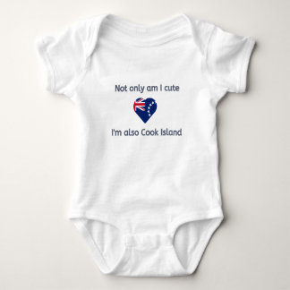 Cook Island and cute Baby Bodysuit