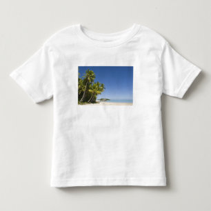 Cook Islands, Aitutaki. Polynesian canoe tour to Toddler T-Shirt