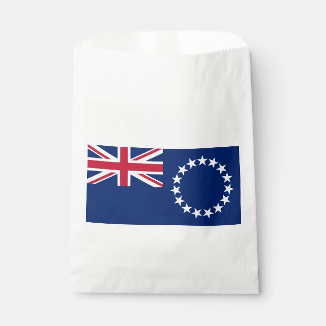 Cook Islands Flag Favour Bags (Front)