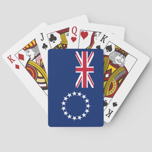 Cook Islands Flag Playing Cards (Back)